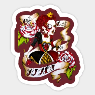 Off with Her Head Sticker